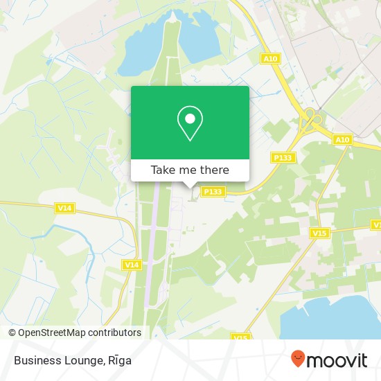 Business Lounge map