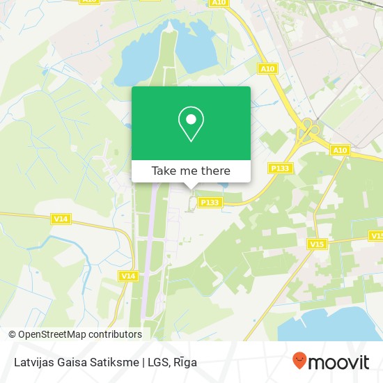 Latvijas Gaisa Satiksme | LGS map