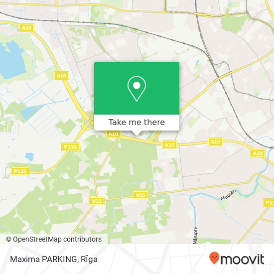 Maxima PARKING map