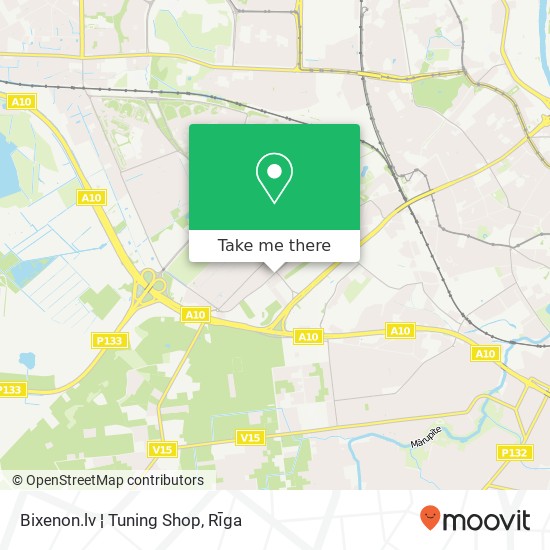 Bixenon.lv ¦ Tuning Shop map