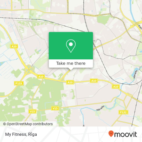 My Fitness map
