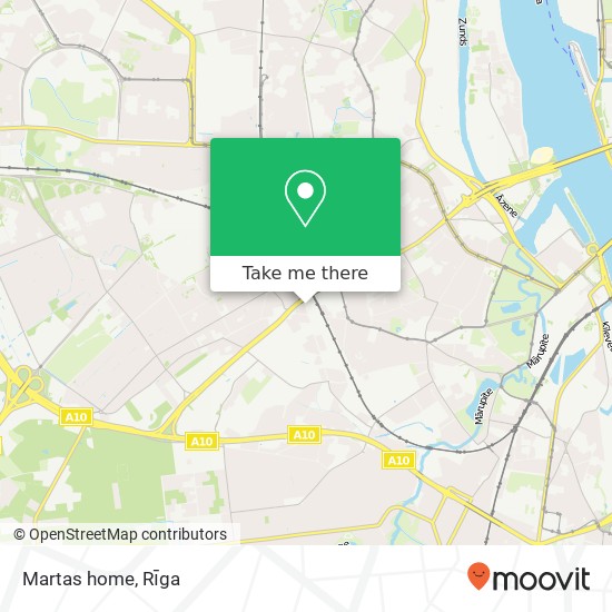 Martas home map