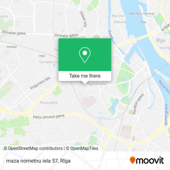 maza nometnu iela 57 map