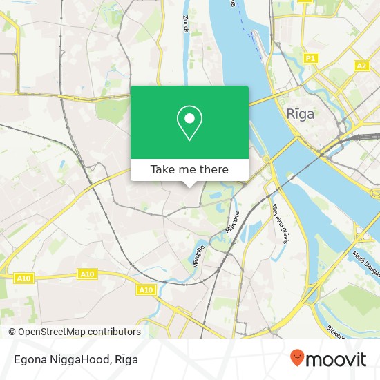Egona NiggaHood map