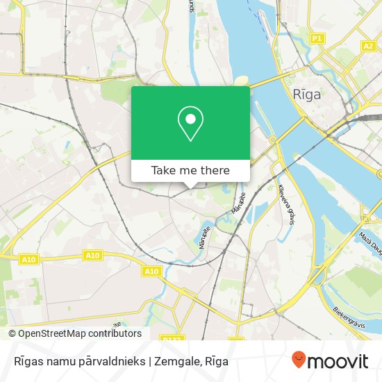 Rīgas namu pārvaldnieks | Zemgale map