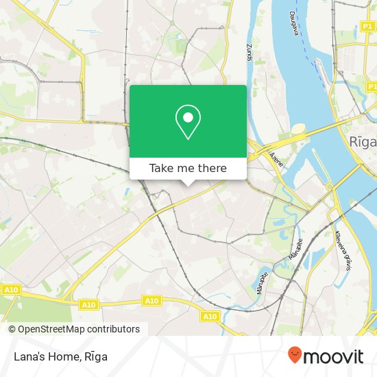 Lana's Home map