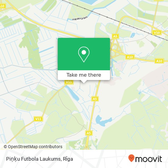 Piņķu Futbola Laukums map