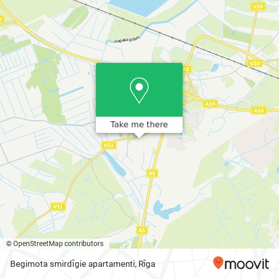 Begimota smirdīgie apartamenti map