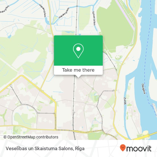 Veselības un Skaistuma Salons map