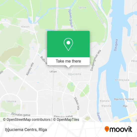 Iļģuciema Centrs map