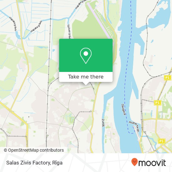 Salas Zivis Factory map