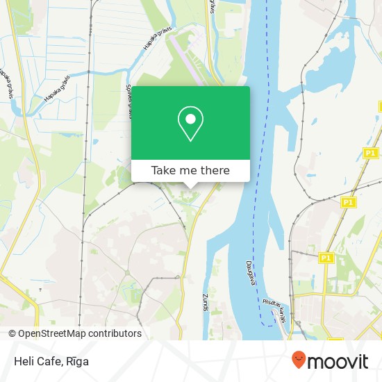Heli Cafe map
