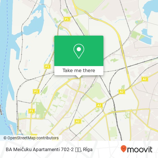 BA Meičuku Apartamenti 702-2 👑💕 map