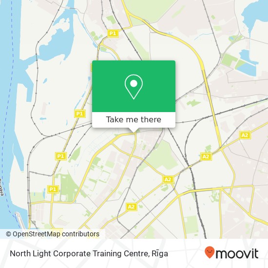 North Light Corporate Training Centre map