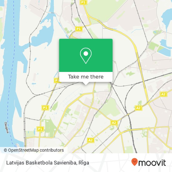 Latvijas Basketbola Savieniba map