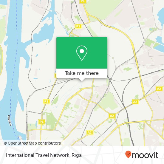 Карта International Travel Network