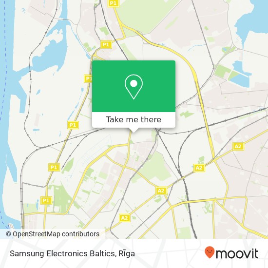 Карта Samsung Electronics Baltics