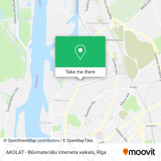 AKOLAT - Būvmateriālu interneta veikals map