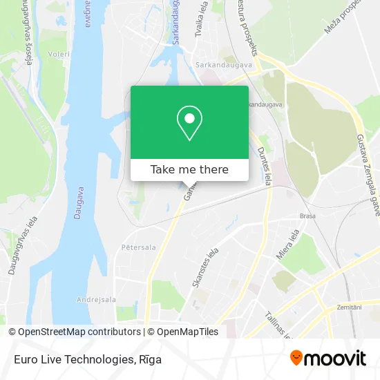 Euro Live Technologies map