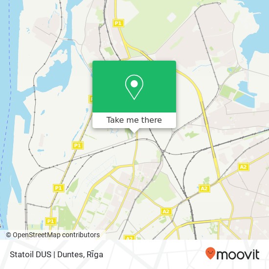 Statoil DUS | Duntes map