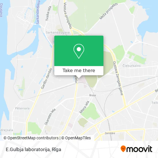 Карта E.Gulbja laboratorija