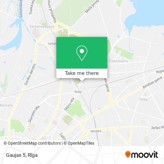 Карта Gaujas 5
