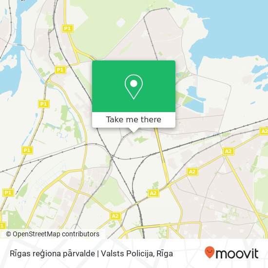 Rīgas reģiona pārvalde | Valsts Policija map