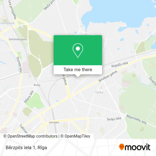 Bērzpils iela 1 map