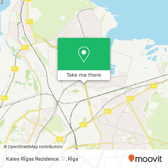 Kates Rīgas Rezidence. ♡ map