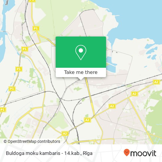 Buldoga moku kambaris - 14.kab. map