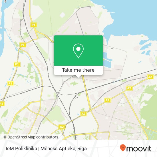 IeM Poliklīnika | Mēness Aptieka map