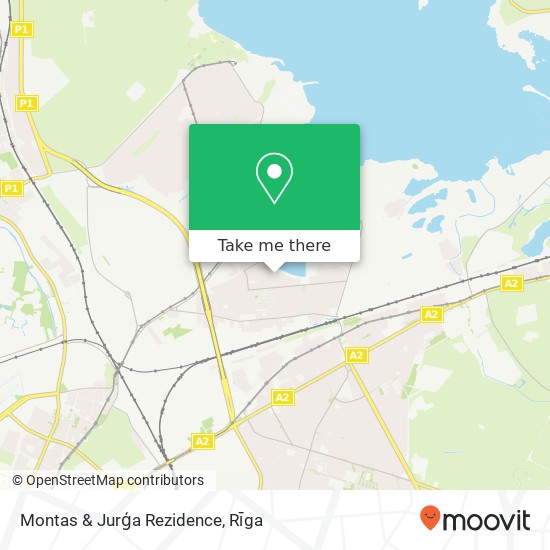 Montas & Jurģa Rezidence map