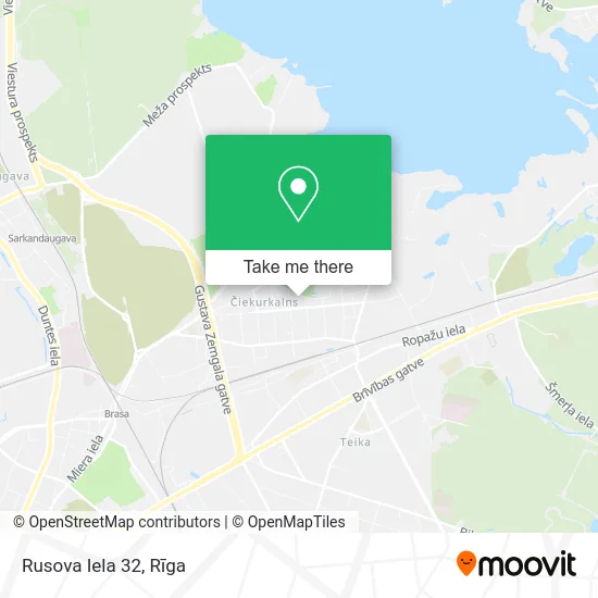 Карта Rusova Iela 32