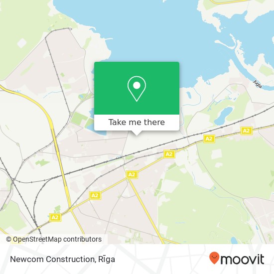 Newcom Construction map