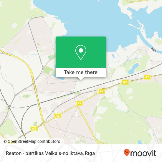 Reaton - pārtikas Veikals-noliktava map