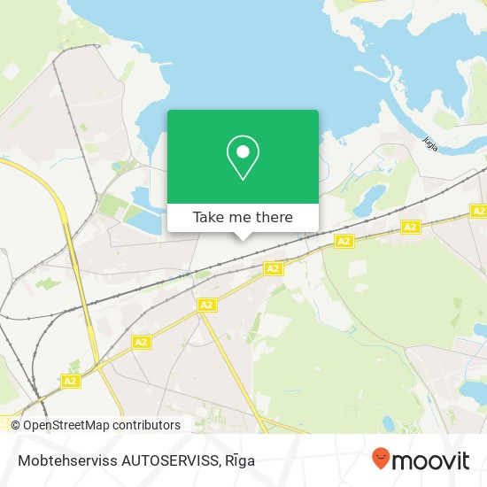 Карта Mobtehserviss AUTOSERVISS