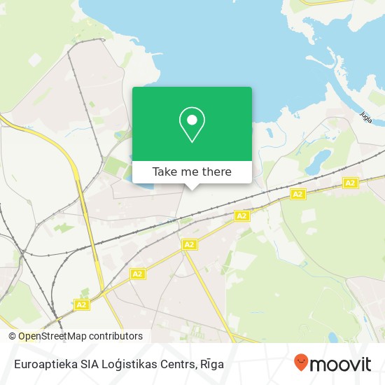 Euroaptieka SIA Loģistikas Centrs map