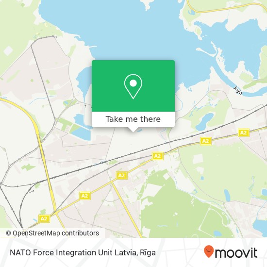 NATO Force Integration Unit Latvia map