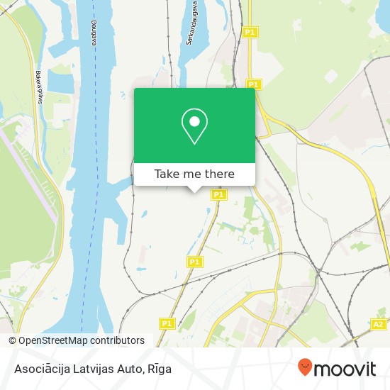 Asociācija Latvijas Auto map
