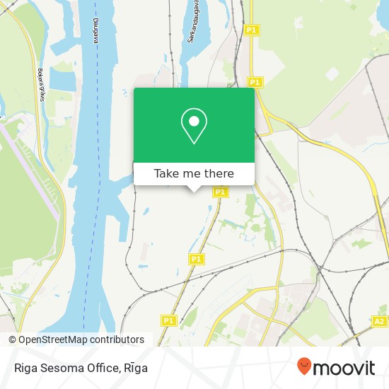 Riga Sesoma Office map