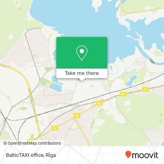 BalticTAXI office map