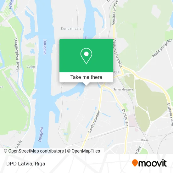 Карта DPD Latvia
