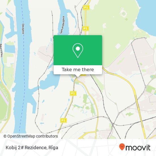 Kobij 2# Rezidence map