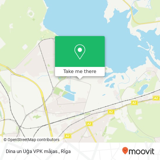 Dina un Uģa VPK mājas. map