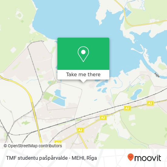 TMF studentu pašpārvalde - MEHI map