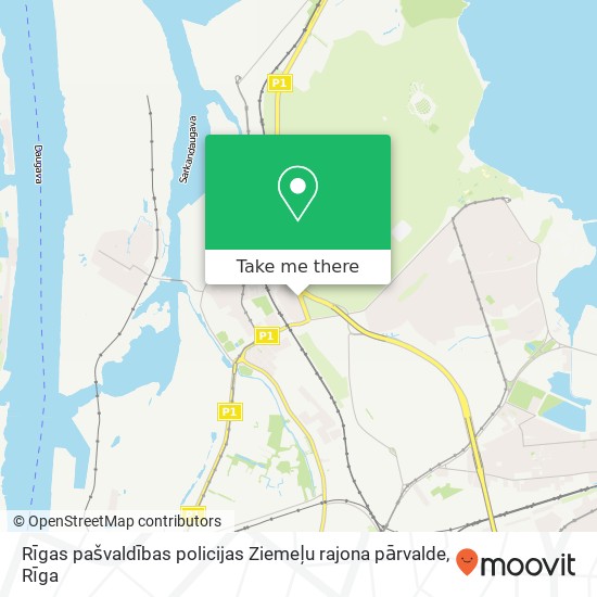 Rīgas pašvaldības policijas Ziemeļu rajona pārvalde map