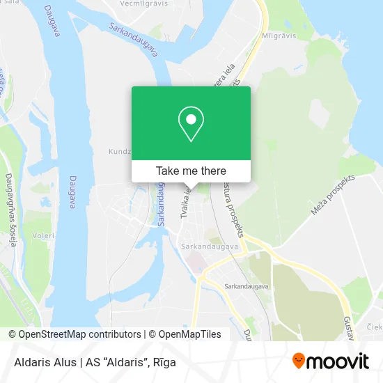 Aldaris Alus | AS “Aldaris” map