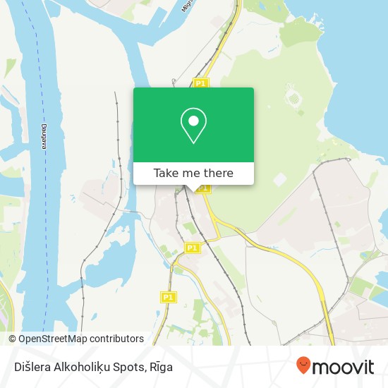 Dišlera Alkoholiķu Spots map