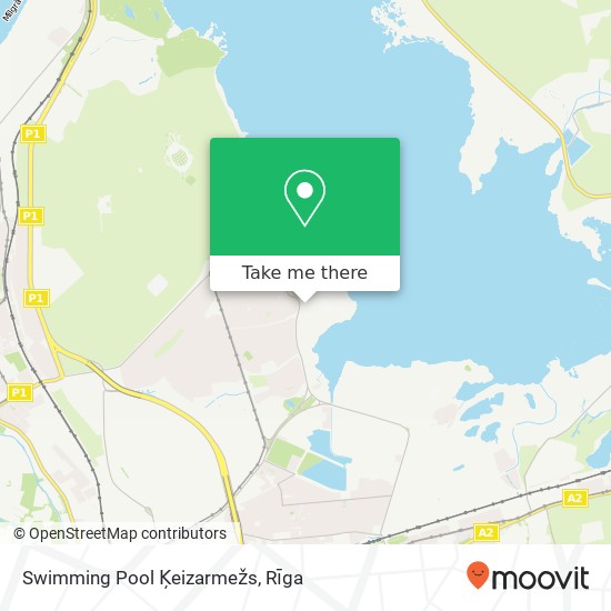 Swimming Pool Ķeizarmežs map