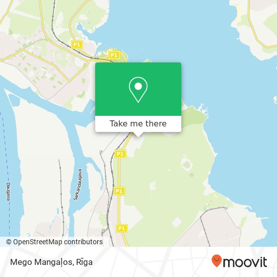 Mego Mangaļos map
